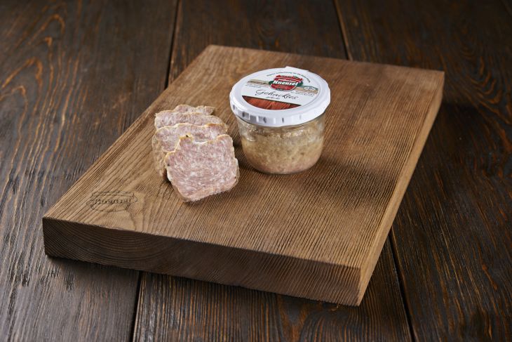 Hackepeter gekocht im Glas