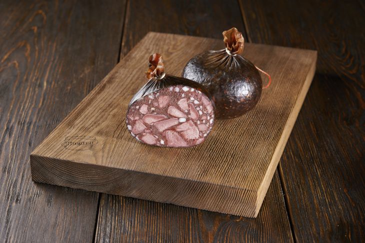 Zungenrotwurst, geräuchert